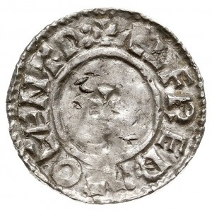 denar typu last small cross, 1009-1017, mennica Canterb...
