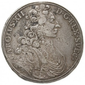 2/3 talara (gulden) 1706, Szczecin, litery IM pod popie...