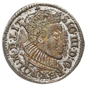 trojak 1588, Olkusz, odmiana z małą głową króla, Iger O...
