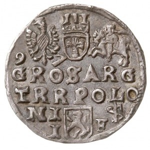 trojak 1597, Lublin, data 9-7 po bokach Orła, u dołu z ...