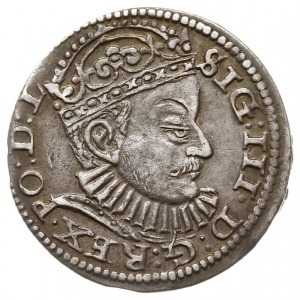 trojak 1588, Ryga, odmiana z większą głową króla, Iger ...