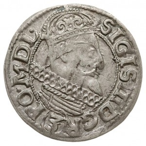 trzykrucierzówka 1615, Kraków, Kop. 887 (R1), dość ładn...