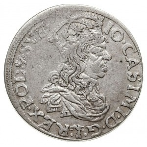 szóstak 1660 TLB, Kraków, bardzo ładny portret króla