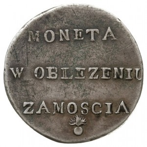 2 złote 1813, Zamość, odmiana z dłuższymi gałązkami wie...