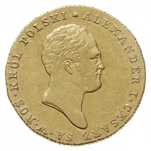 25 złotych 1819, Warszawa, złoto 4.90 g, Plage 14, Bitk...