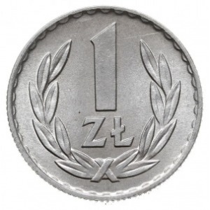 1 złoty 1969, Warszawa, Parchimowicz 213.f, aluminium, ...