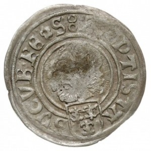 grosz 1508, Nysa, mała cyfra 0 w dacie, Fgb. 454 (778f/...