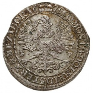 15 krajcarów 1675 S-P, Oleśnica, F.u.S. 2302, Klein/Raf...