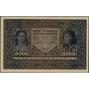 5.000 marek polskich 7.02.1920, seria III-I, numeracja ...