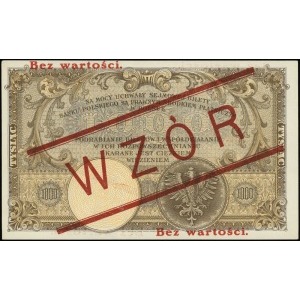 1.000 złotych 28.02.1919, czerwony nadruk Bez wartości ...