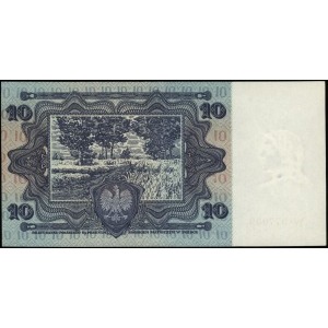 10 złotych 2.01.1928, seria W, numeracja 977009, Lucow ...