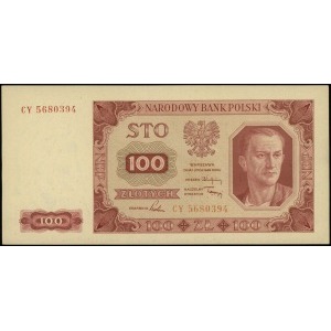 100 złotych 1.07.1948, seria CY 5680394, Lucow 1296 (R2...