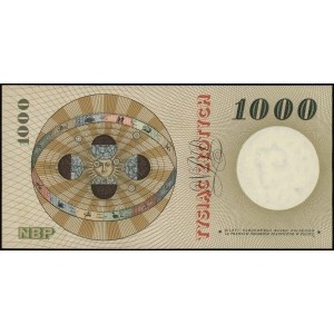 1.000 złotych 29.10.1965, seria A, numeracja 1815803, L...