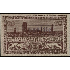 Kriegs-Geld, 20 marek 15.11.1918, numeracja 157568, Jab...
