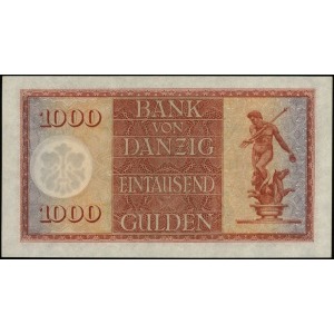 Bank von Danzig, 1.000 guldenów 10.02.1924, seria F, nu...