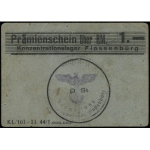 Konzentrationslager Flossenbürg, bon na 1 markę, Campbe...