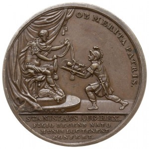 medal na pamiątkę narodzin syna Fryderyka Alojzego Brüh...