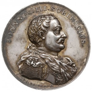 Jan III Sobieski - medal z pocztu królewskiego autorstw...