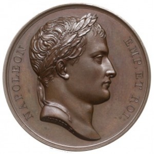 Napoleon Bonaparte - medal autorstwa Denon’a i George’a...