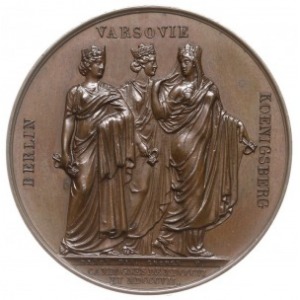 Napoleon Bonaparte - medal autorstwa Denon’a i George’a...