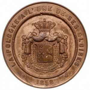 Joachim Lelewel - medal autorstwa Laurenta Harta (medal...