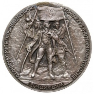 Tadeusz Kościuszko - medal autorstwa Franciszka Kalfasa...