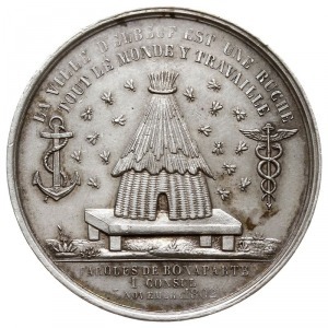 medal nagrodowy Izby Handlowej miasta Elbeuf 1861 r., A...