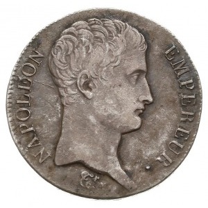 5 franków 1806 BB, Strasbourg, Gad. 581, drobne uszkodz...