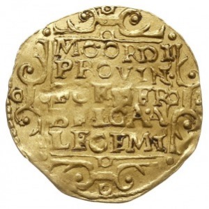 Utrecht, dukat 1645, Purmer Ut24, Delm. 963, złoto 3.46...