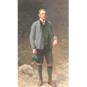 Zygmunt AJDUKIEWICZ, Portret Herr von Ritter