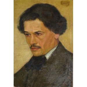 Stanisław LENTZ, Portret mężczyzny