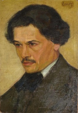 Stanisław LENTZ, Portret mężczyzny