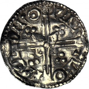 England, Aethelred II 978-1016, Helmtyp Denar