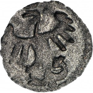Kasimir IV. Jagiellone, Denar Krakau, O unter der Krone