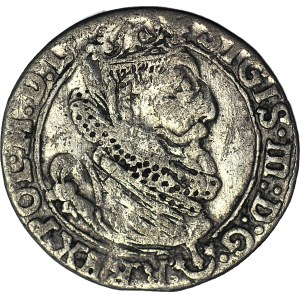 RRR-, Zygmunt III Waza, Szóstak Kraków 1623, BEZ NOMINAŁU, nienotowany
