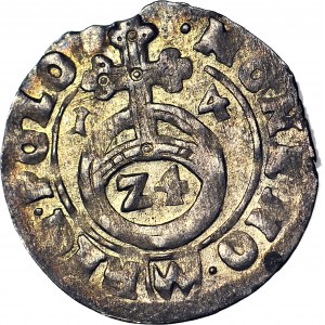 Sigismund III. Vasa Halbspur 1614, Bromberg, gemünzt