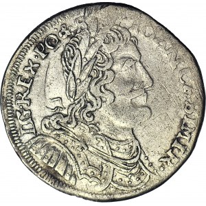 RRR-, Jan II Kazimierz, Ort 1655 MW, Wschowa, bardzo rzadki rocznik