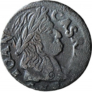 RR-, John II Casimir, Lithuanian Shilling 1666, Malbork DUC