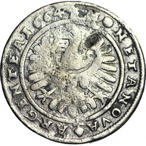 R-, Śląsk, Chrystian Wołowski, 15 krajcarów 1664, BRZEG, OSTATNI ROK BICIA