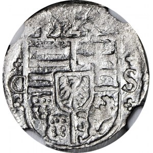 RR-, Louis Jagiellonian, Denarius 1524, Wroclaw, rare and beautiful