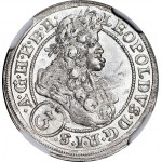 Silesia, Leopold I, 3 krajcars 1696 CB, Brzeg, minted