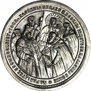 Medal, Jasna Gora 1882, 500th anniversary of the image of the Virgin Mary at Jasna Gora, silver