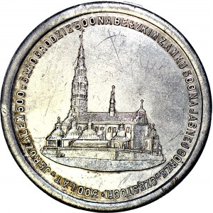 Medal, Jasna Gora 1882, 500th anniversary of the image of the Virgin Mary at Jasna Gora, silver