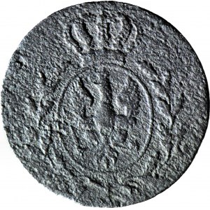 RRR-, Grand Duchy of Poznań, 1 penny 1816 A, HREZ error !