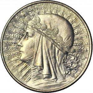 10 zlatých 1932, Hlava, Londýn, raženo