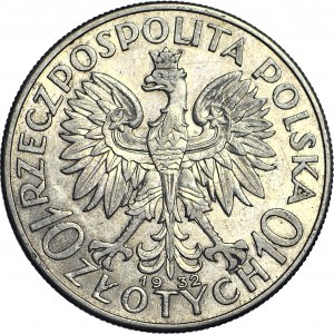 10 gold 1932, Head, London, beautiful