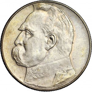 10 złotych 1936, Piłsudski, menniczy