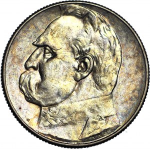 5 gold 1934, Pilsudski, official, beautiful