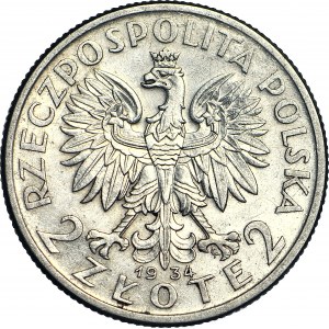 2 Gold 1934, Head, beautiful