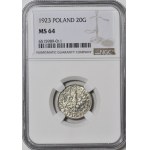 20 groszy 1923, postfrisch